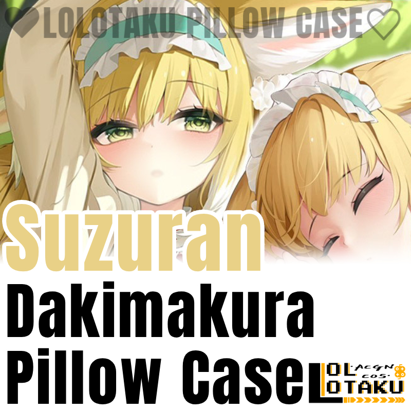 Home Decor Games Free - Suzuran Dakimakura Arknights Game Pillowcase Hugging