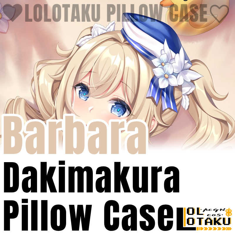 Home Decor Games Free - Barbara Dakimakura Genshin Impact Game Pillowcase