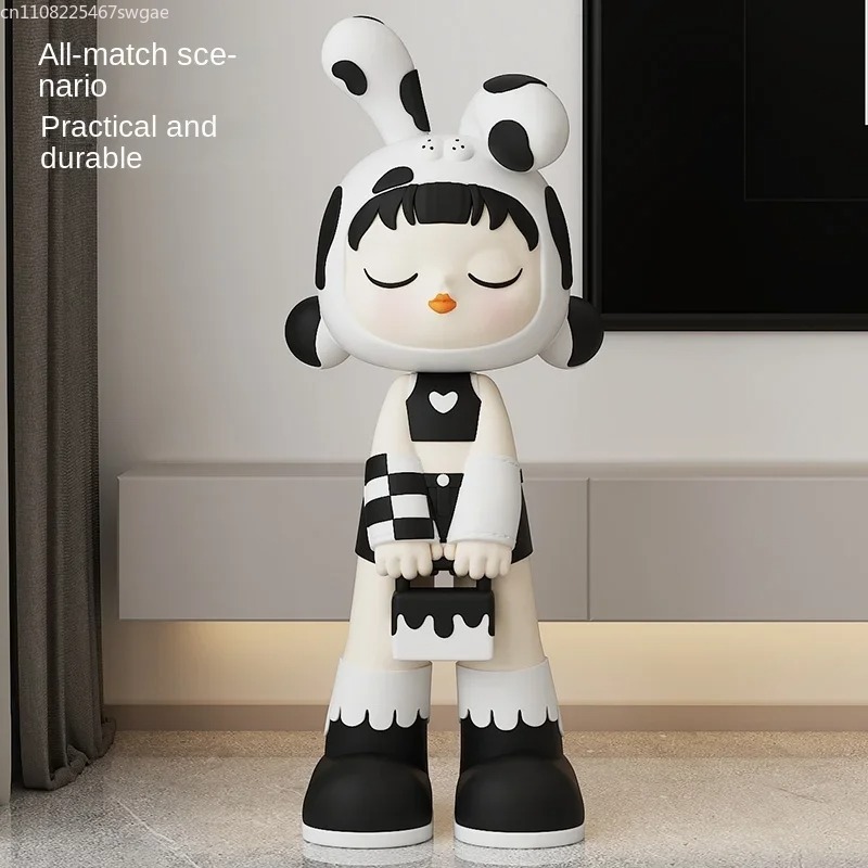 Art Cartoon Girl Statue Indoor - огляд і ціна Home Decor Store