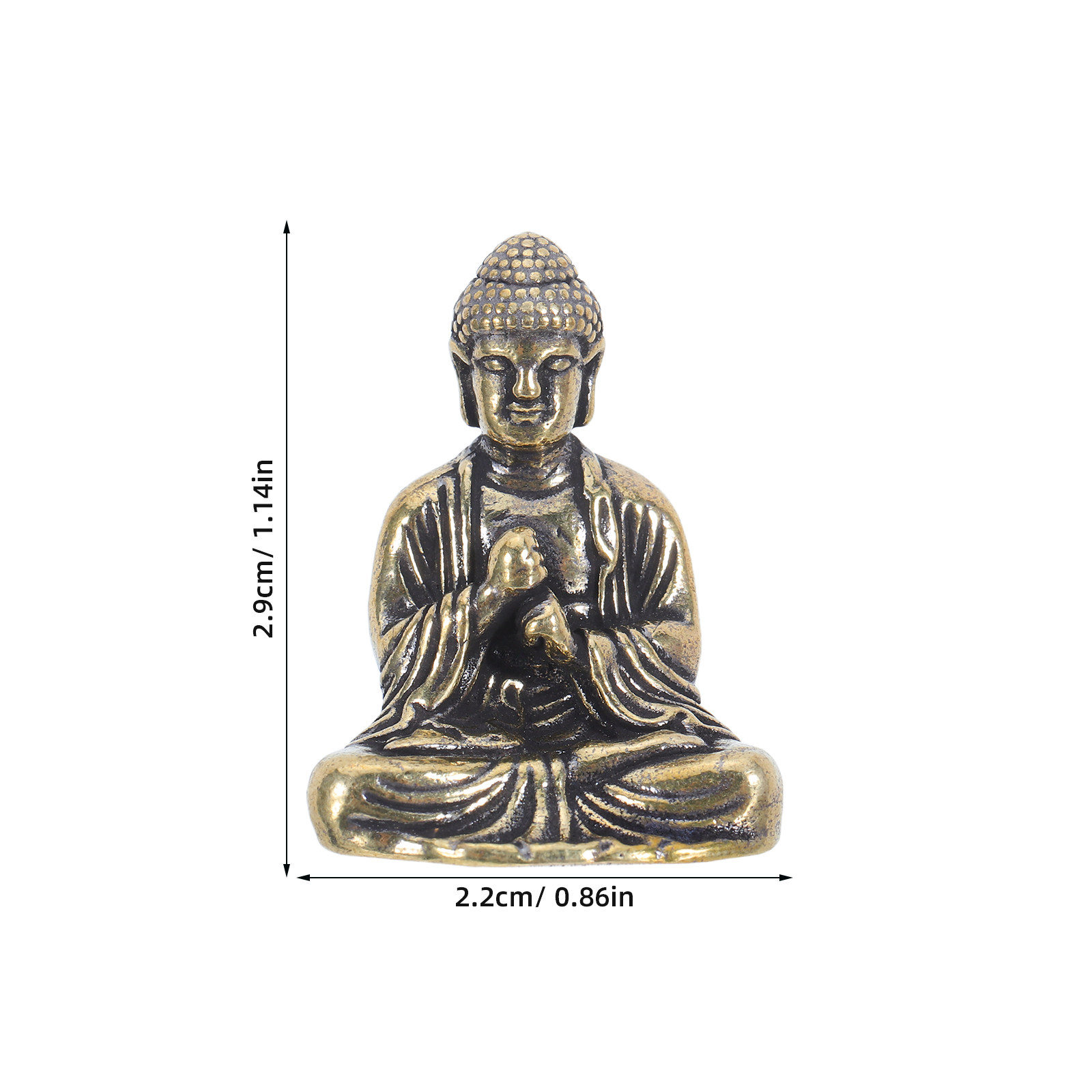 Mini Feng Shui Buddha Statue S - огляд і ціна Home Decor Zen