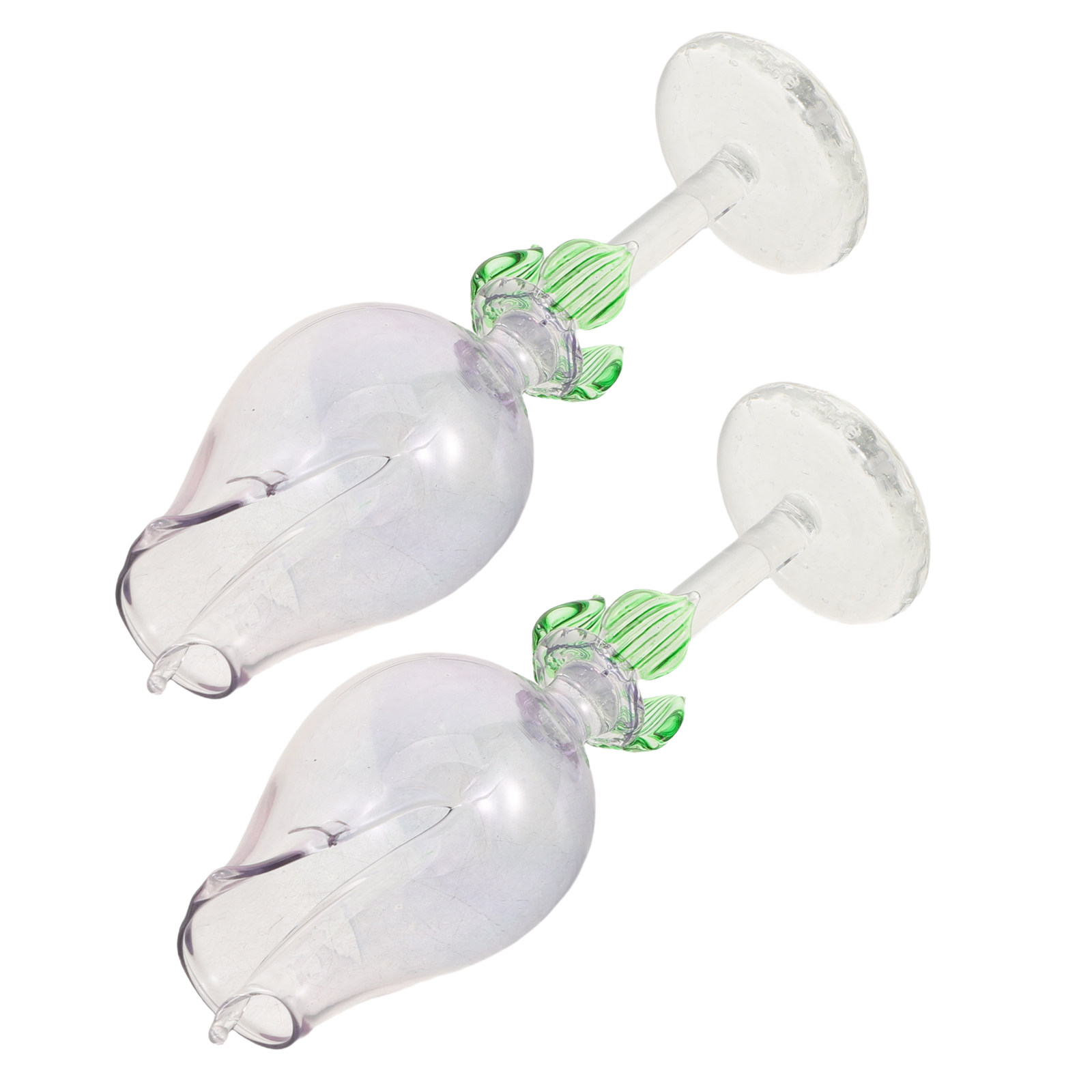 2Pcs Flower Shaped Glass Essen - огляд і ціна Home Decor Essentials
