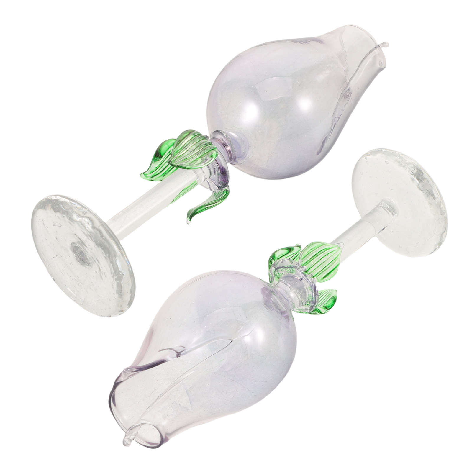 2Pcs Flower Shaped Glass Essen - огляд і ціна Home Decor Essentials