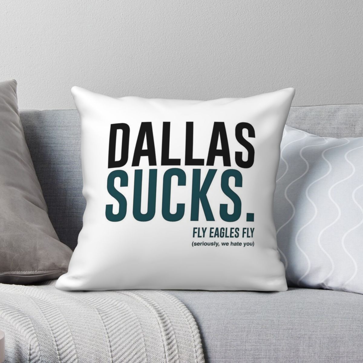 Dallas Sucks Fly Eagles Fly Sq - огляд і ціна Home Decor Dallas