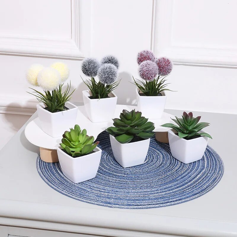 1SET (6PC) Mini Artificial Pla - огляд і ціна Home Decor Store