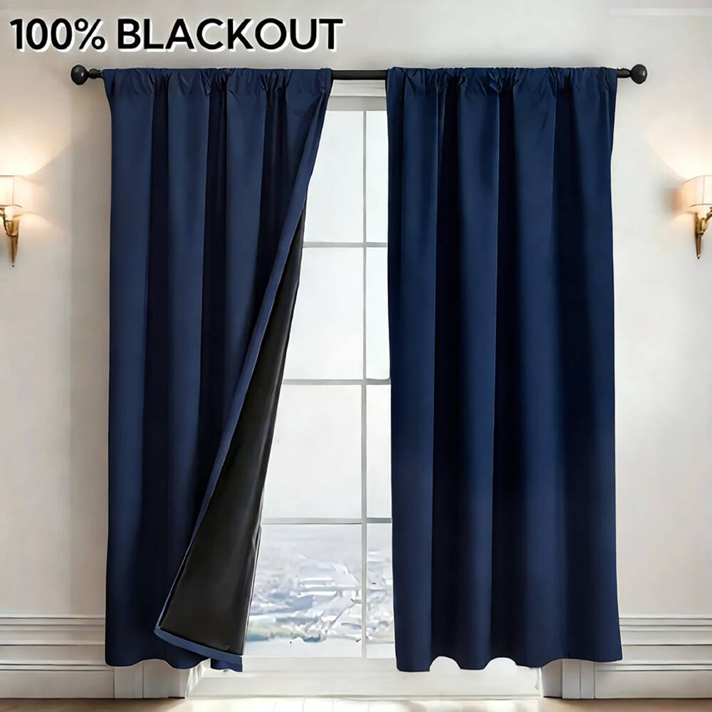 1pc 100% Blackout Curtain with - огляд і ціна Home Decor Under 100