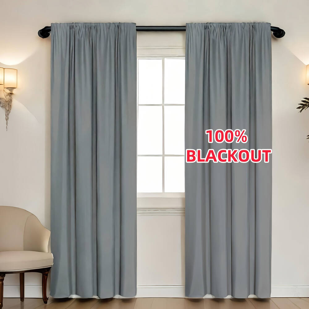 1pc 100% Blackout Curtain with - огляд і ціна Home Decor Under 100