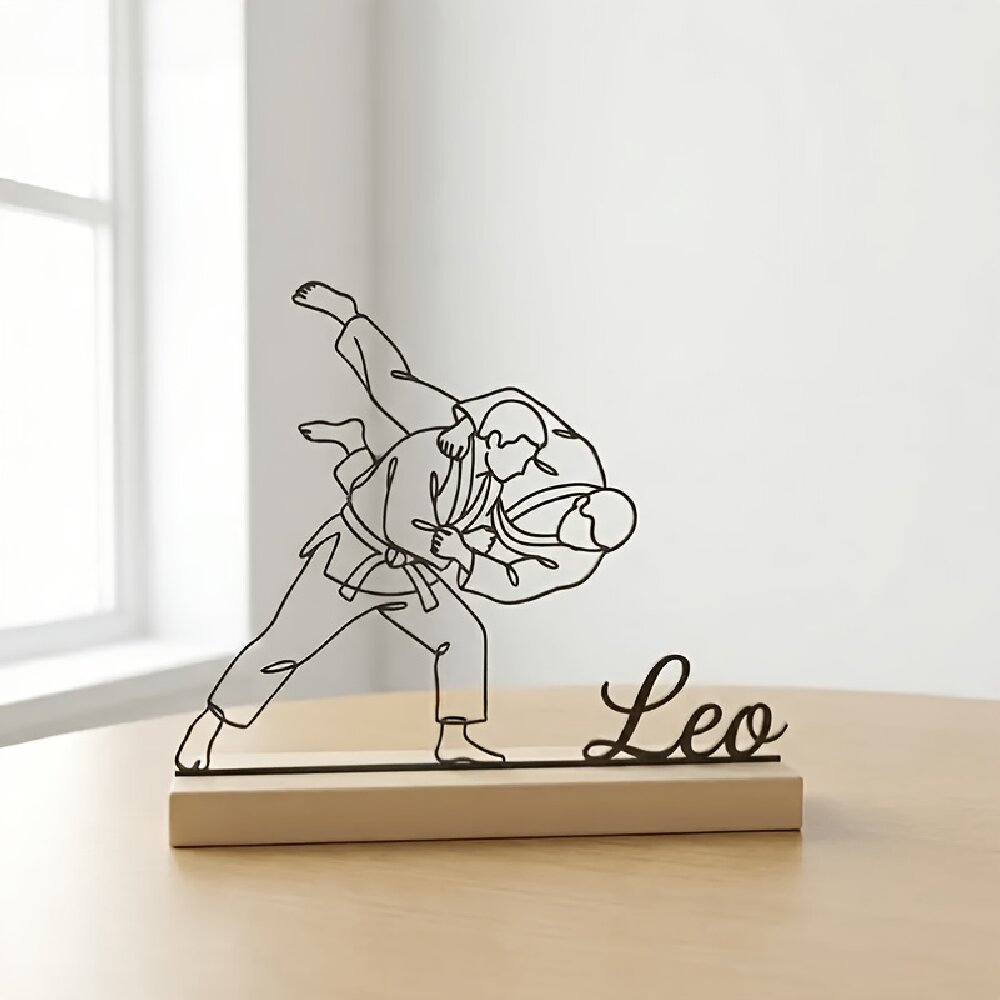 Custom Engraved Judo Martial A - огляд і ціна Home Decor Unique