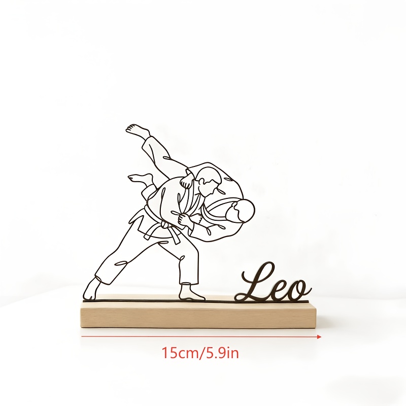 Custom Engraved Judo Martial A - огляд і ціна Home Decor Unique