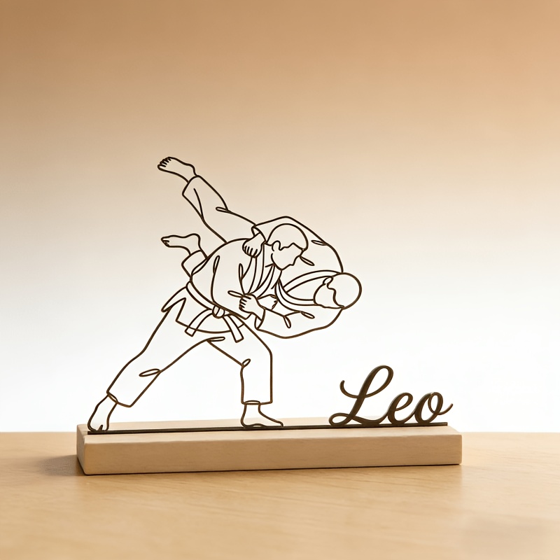 Custom Engraved Judo Martial A - огляд і ціна Home Decor Unique
