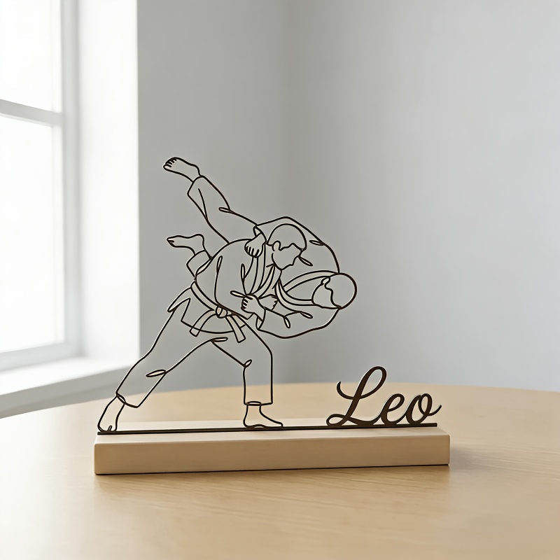 Custom Engraved Judo Martial A - огляд і ціна Home Decor Unique