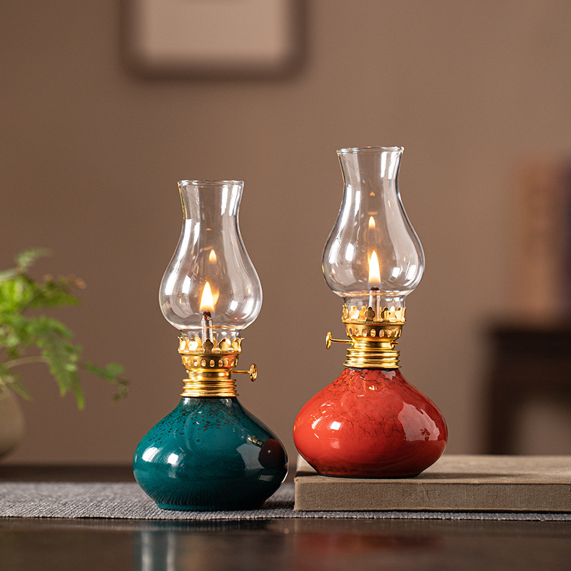 Vintage Ceramic Lotus Oil Lamp - огляд і ціна Home Decor Zen