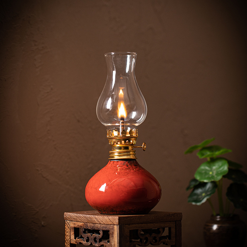 Vintage Ceramic Lotus Oil Lamp - огляд і ціна Home Decor Zen