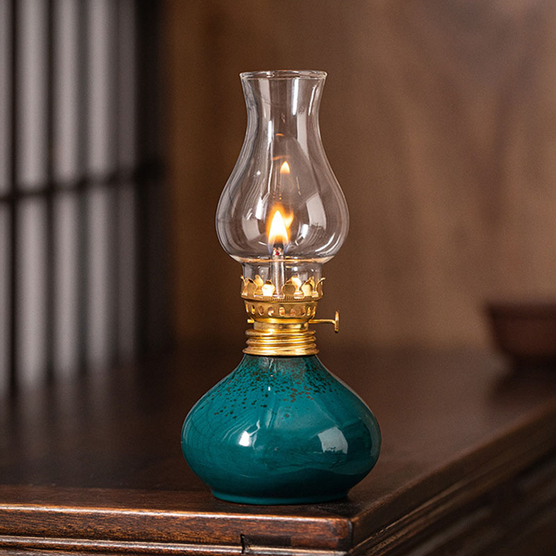 Vintage Ceramic Lotus Oil Lamp - огляд і ціна Home Decor Zen