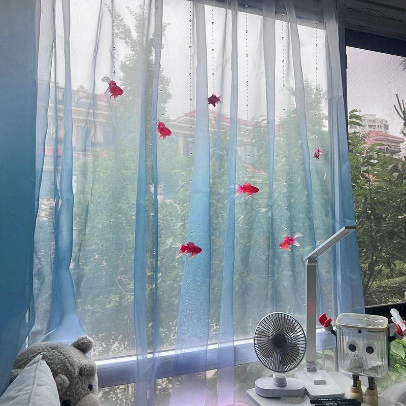 Light Blue Solid Sheer Voile W - огляд і ціна Home Decor Under 100