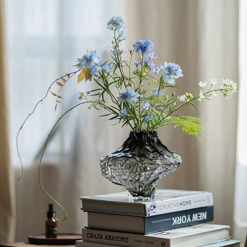 Nordic Glass Vase Irregular Cr - огляд і ціна Glass Vase Nordic