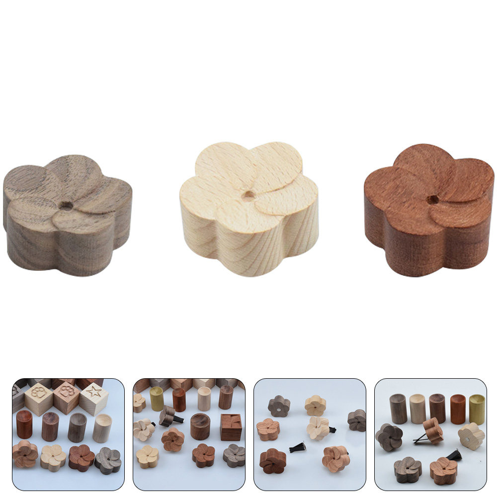 3Pcs Natural Wooden Essential  - огляд і ціна Home Decor Essentials