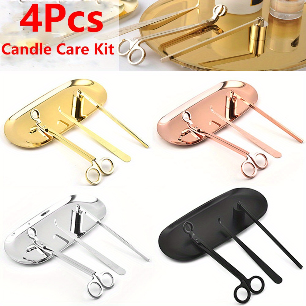 4pcs/set Luxury Candle Care Ki - огляд і ціна Home Decor Zen
