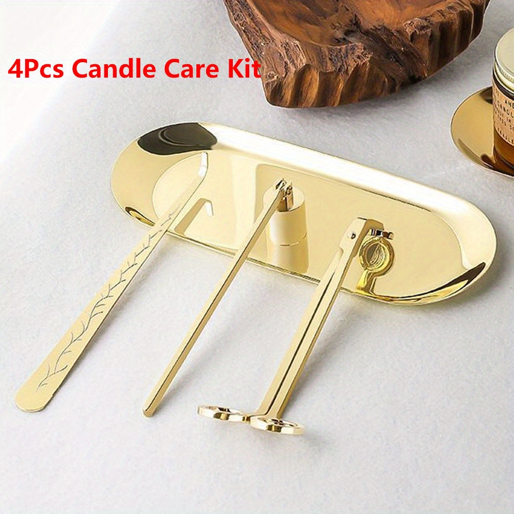 4pcs/set Luxury Candle Care Ki - огляд і ціна Home Decor Zen