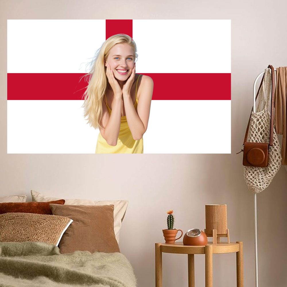 1pc 2D FLAT Personalize Englan - огляд і ціна Home Decor Unique