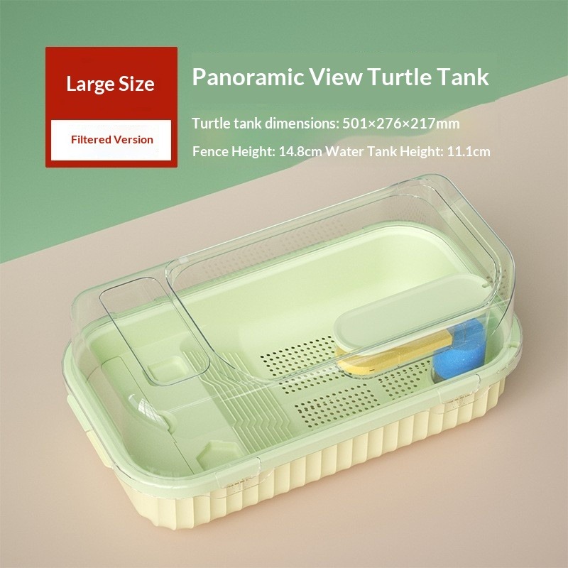 Turtle Aquarium Tank Fish Pet  - огляд і ціна Home Decor Habitat