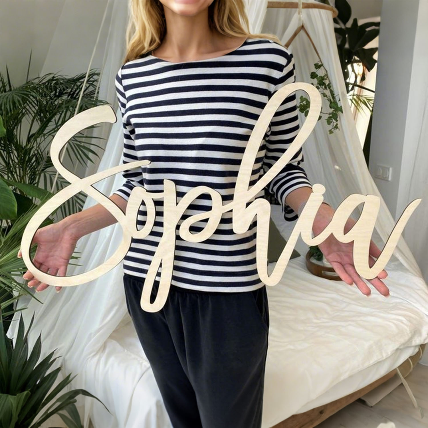 1pc personalized wooden surnam - огляд і ціна Home Decor Unique