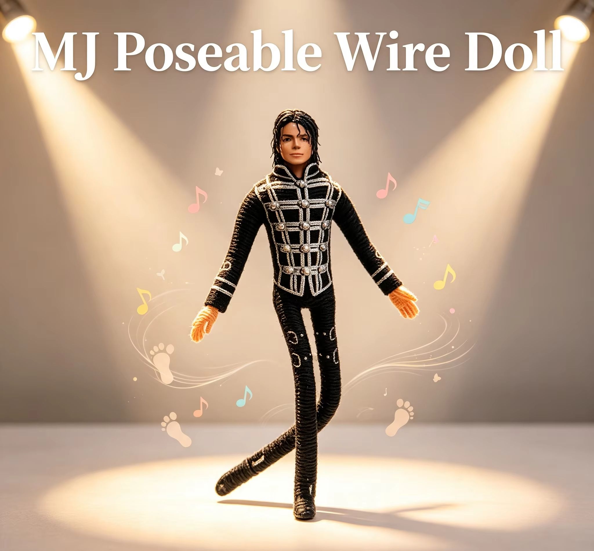 Michael Jackson Movable Joint  - огляд і ціна Home Decor Zen