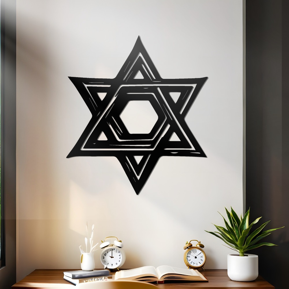 CIFBUY Iron Wall Art Star of D - огляд і ціна Home Decor You