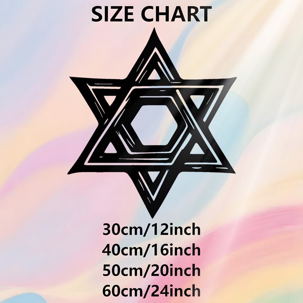 CIFBUY Iron Wall Art Star of D - огляд і ціна Home Decor You