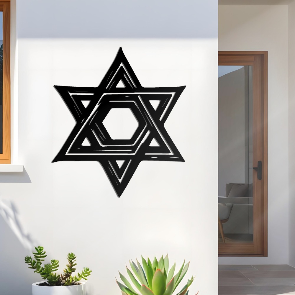 CIFBUY Iron Wall Art Star of D - огляд і ціна Home Decor You
