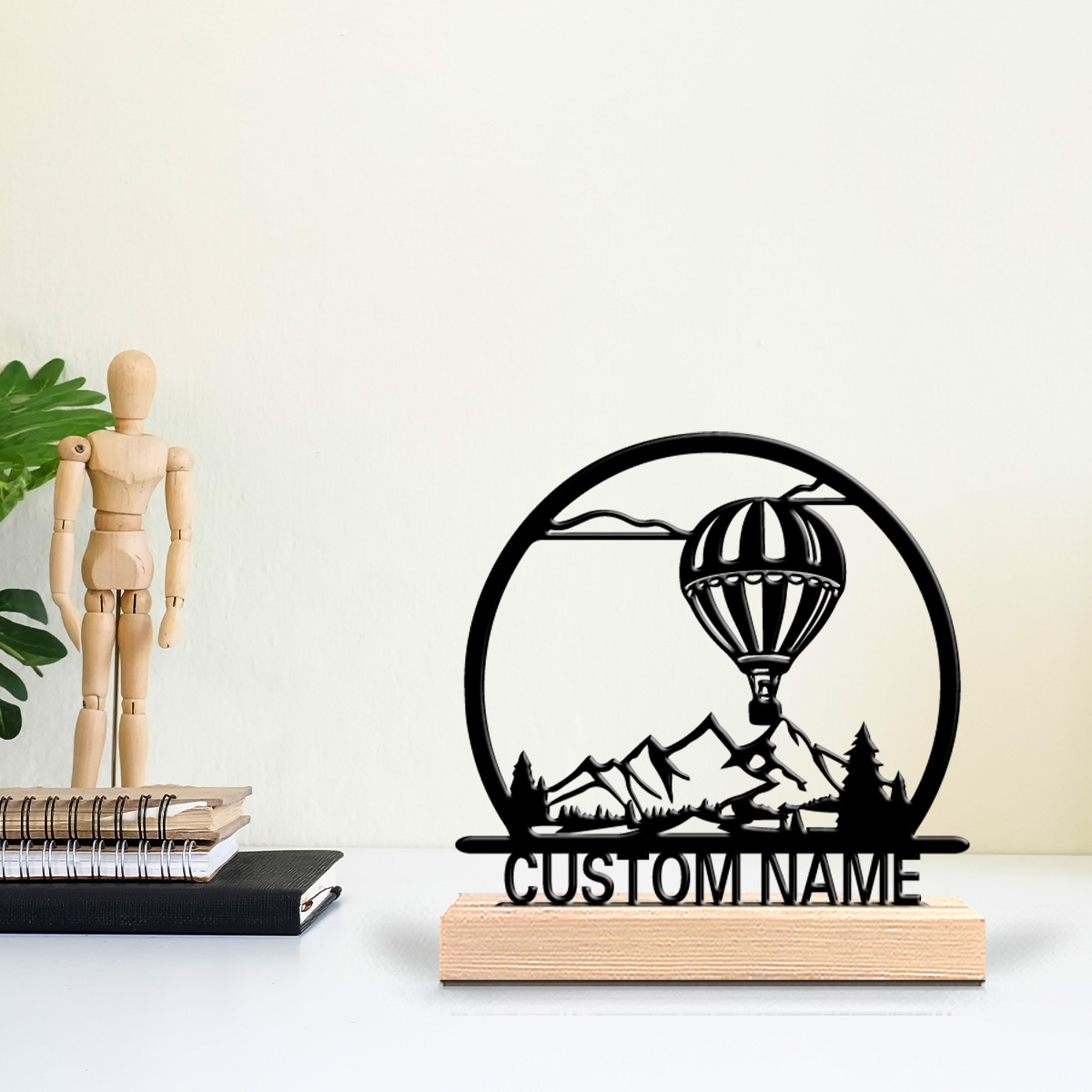 1pc Hot air balloon Customized - огляд і ціна Home Decor Unique