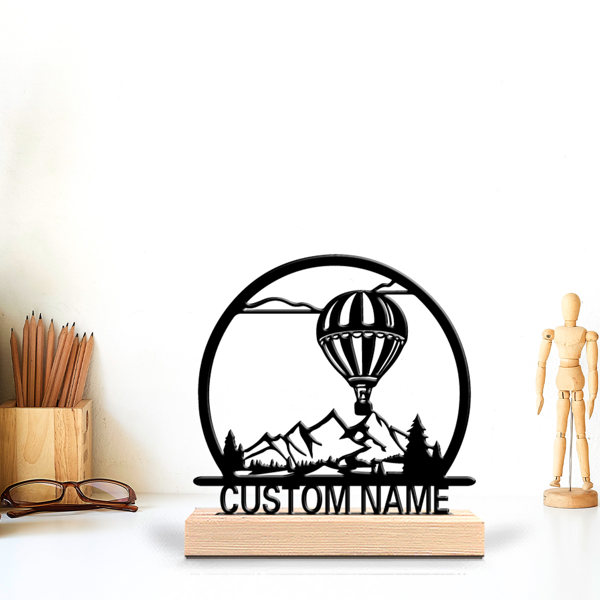 1pc Hot air balloon Customized - огляд і ціна Home Decor Unique