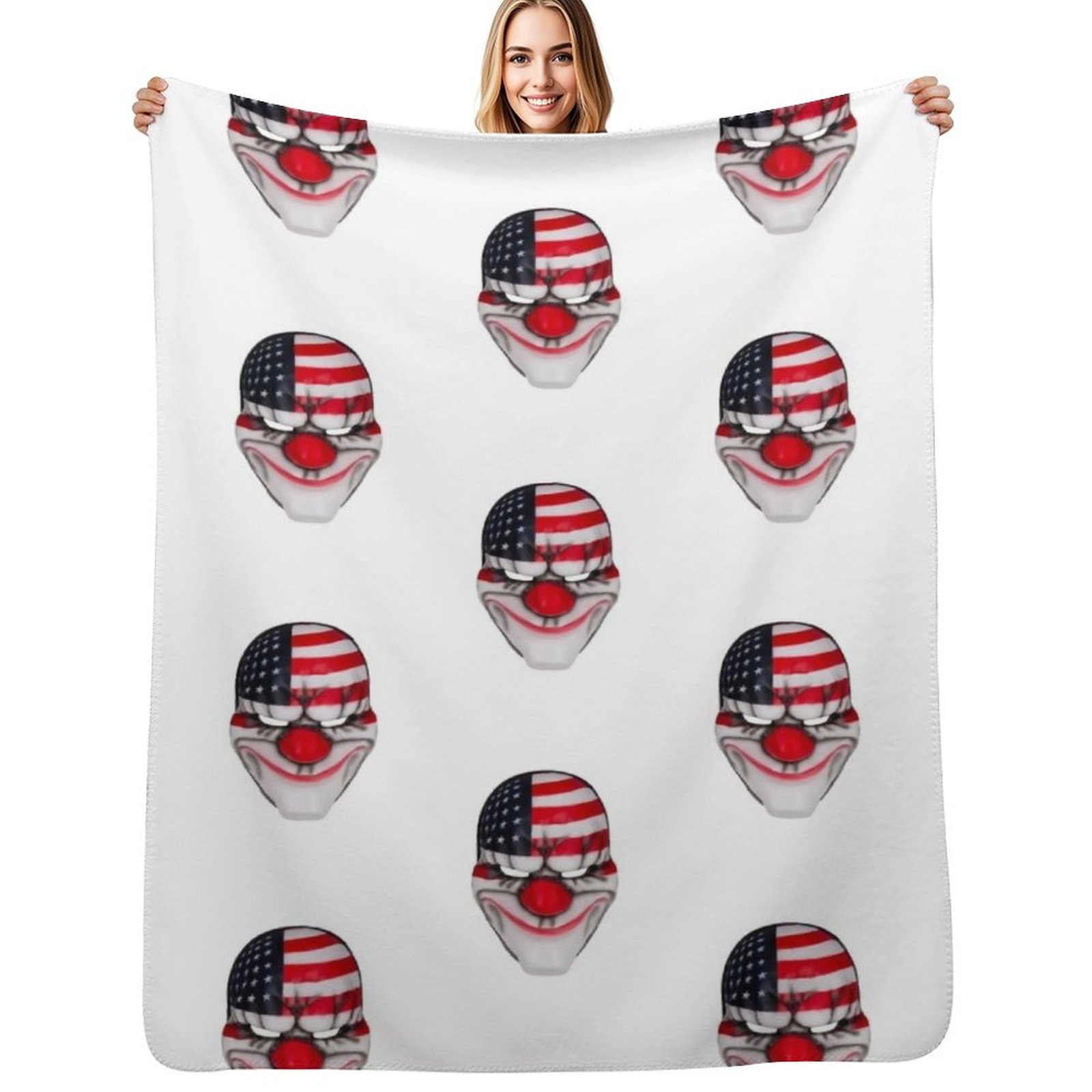 Dallas Mask Throw Blanket Deco - огляд і ціна Home Decor Dallas