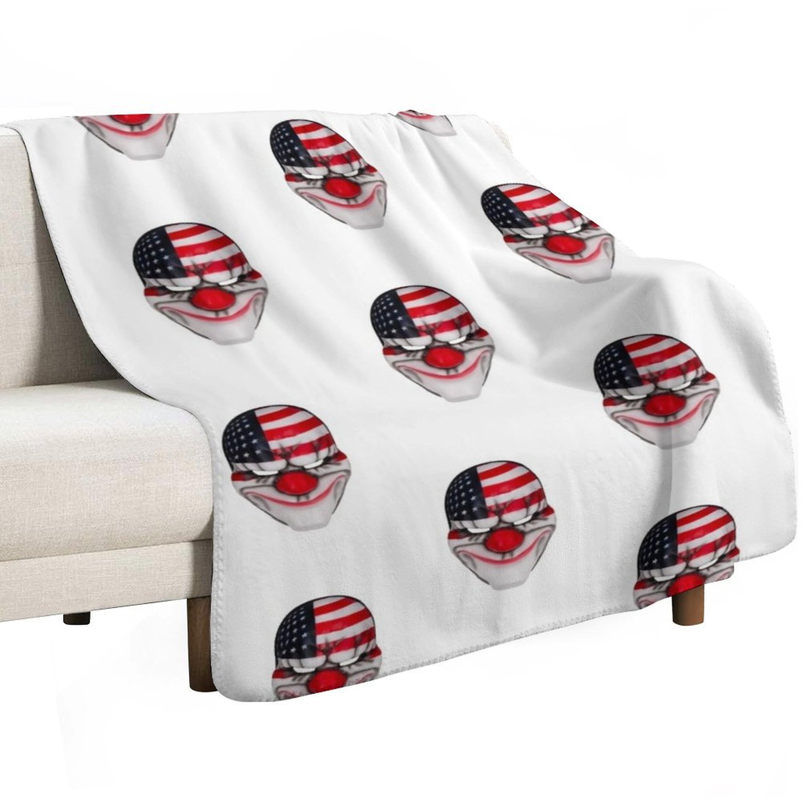 Dallas Mask Throw Blanket Deco - огляд і ціна Home Decor Dallas