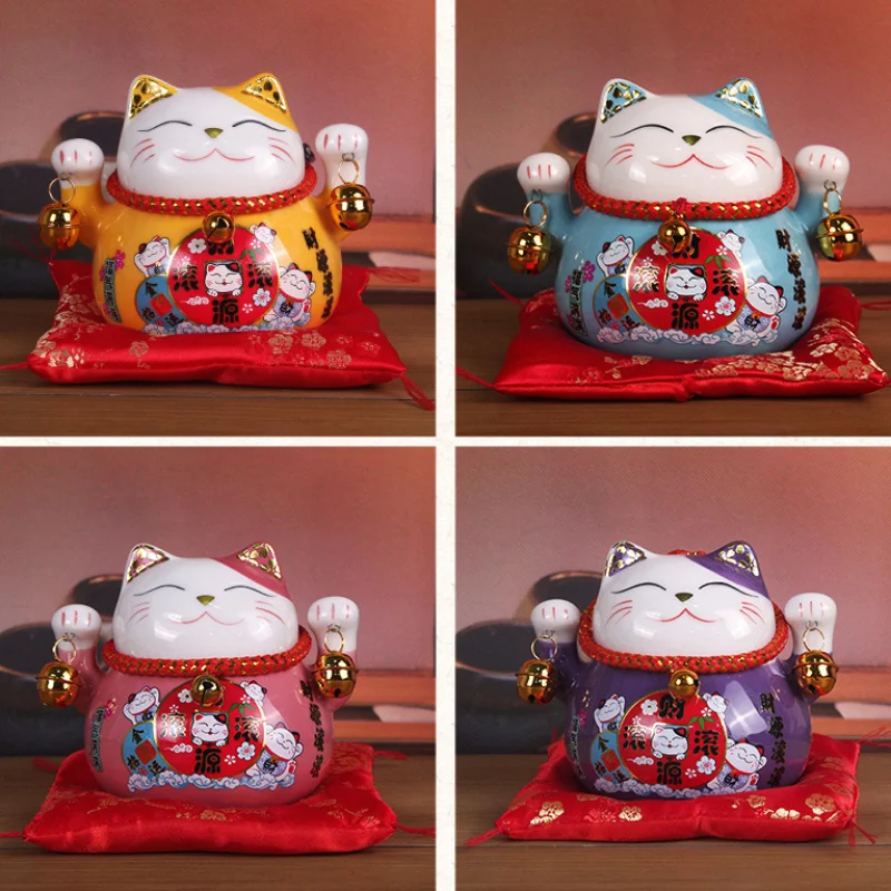 4.5 Inch Lucky Cat Piggy Bank  - огляд і ціна Home Decor Store
