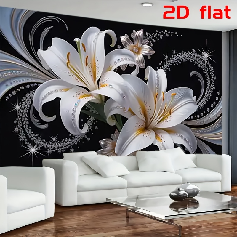 Luxurious White Lilies Floral  - огляд і ціна Home Decor Under 100