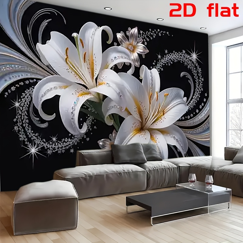 Luxurious White Lilies Floral  - огляд і ціна Home Decor Under 100