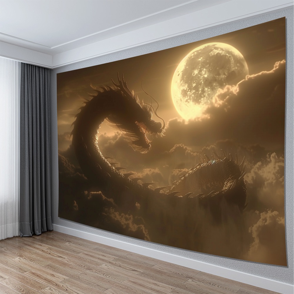 Mythical Dragon Under Full Moo - огляд і ціна Home Decor Under 100