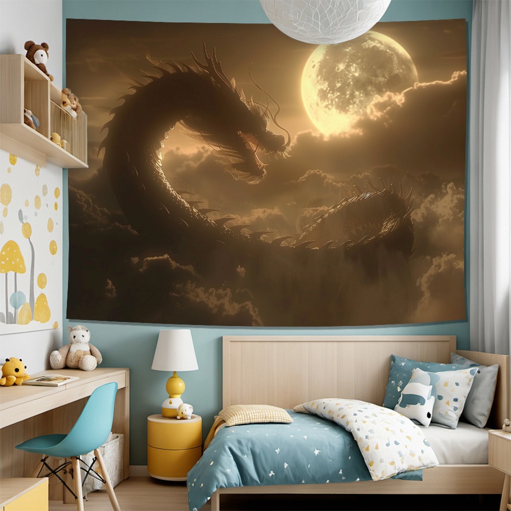 Mythical Dragon Under Full Moo - огляд і ціна Home Decor Under 100