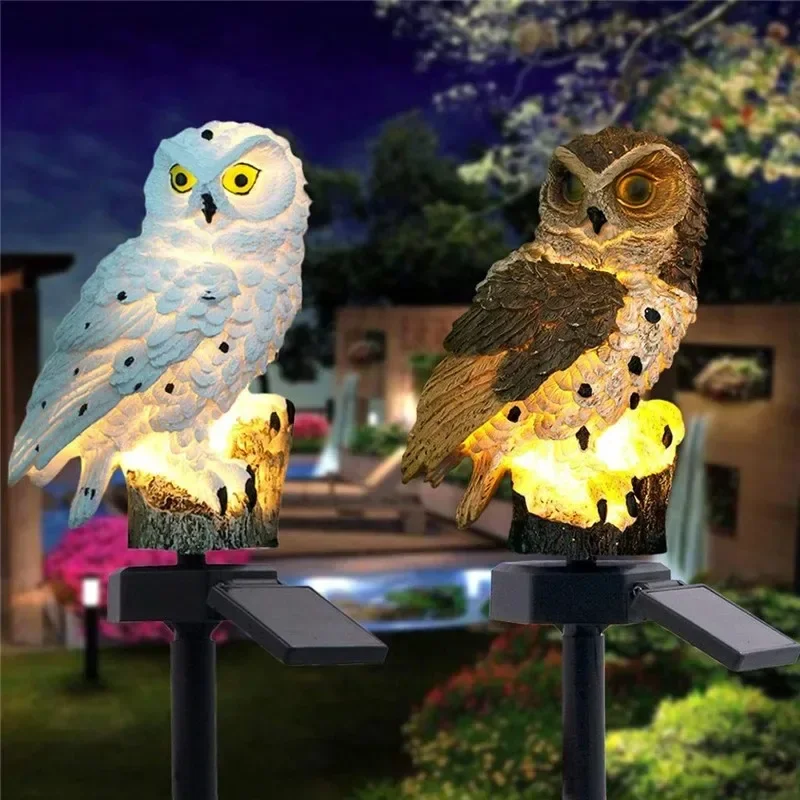 Solar Owl Statue Garden Light  - огляд і ціна Home Decor Unique