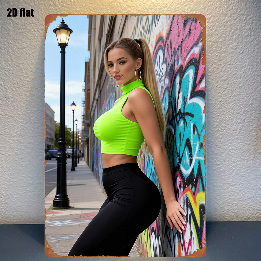 2D Vintage Metal Sign Street A - огляд і ціна Home Decor Games Free