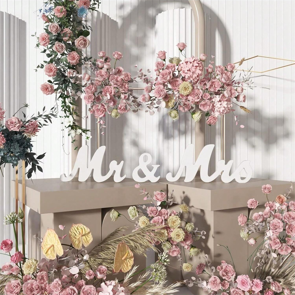 3pcs/set Wooden Mr & Mrs Sign  - огляд і ціна Home Decor Unique