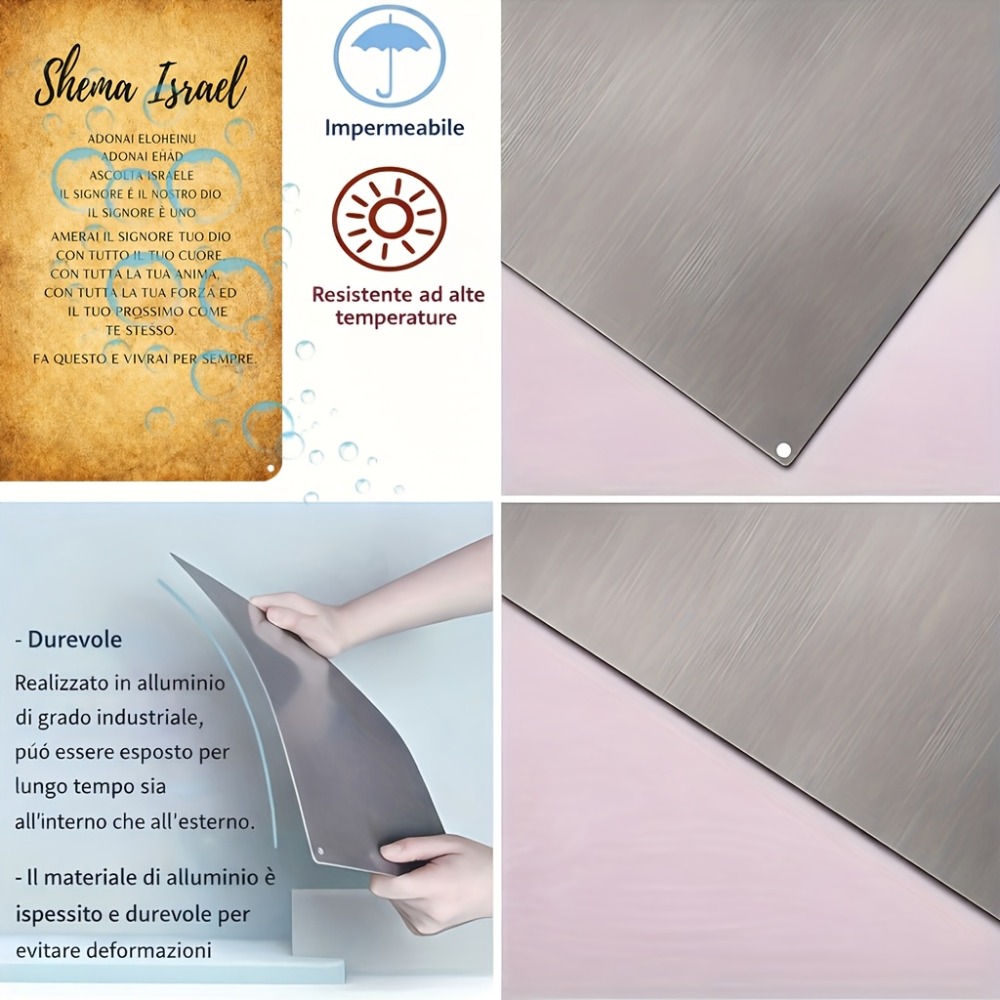 CIFBUY  Hebrew Scripture Alumi - огляд і ціна Home Decor You