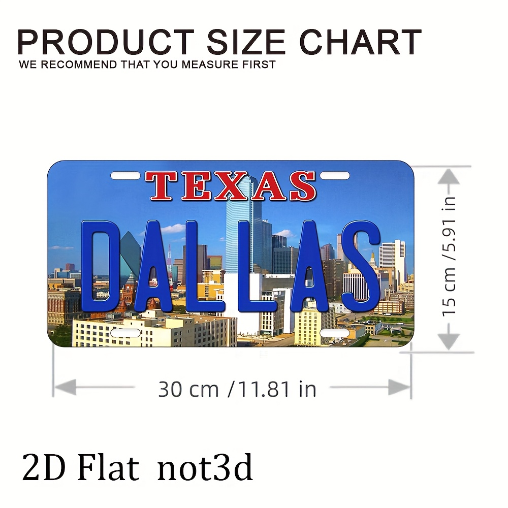 2D Flat, 1pc Vintage Texas Dal - огляд і ціна Home Decor Dallas