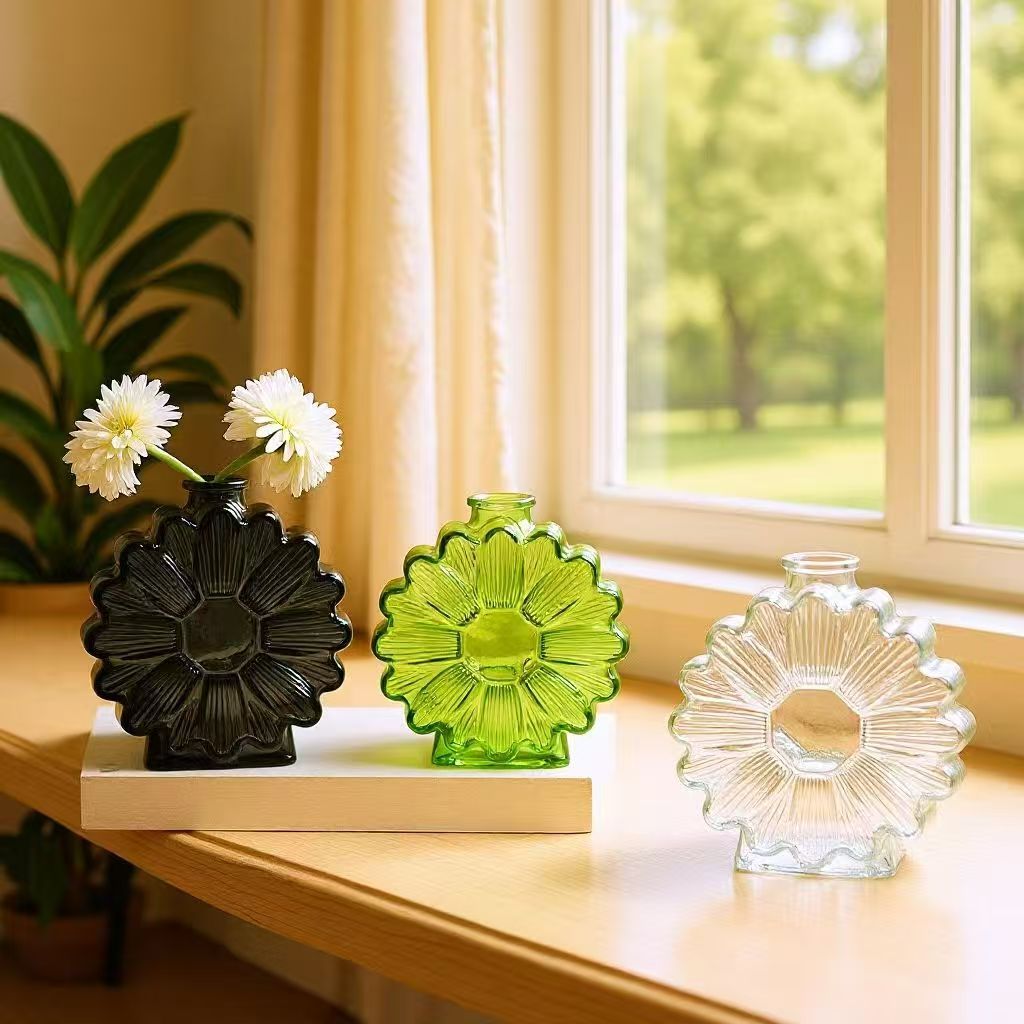 Simple Stained Glass Vase Hydr - огляд і ціна Glass Vase Nordic